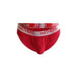 Men's Relaxed Brief - Red