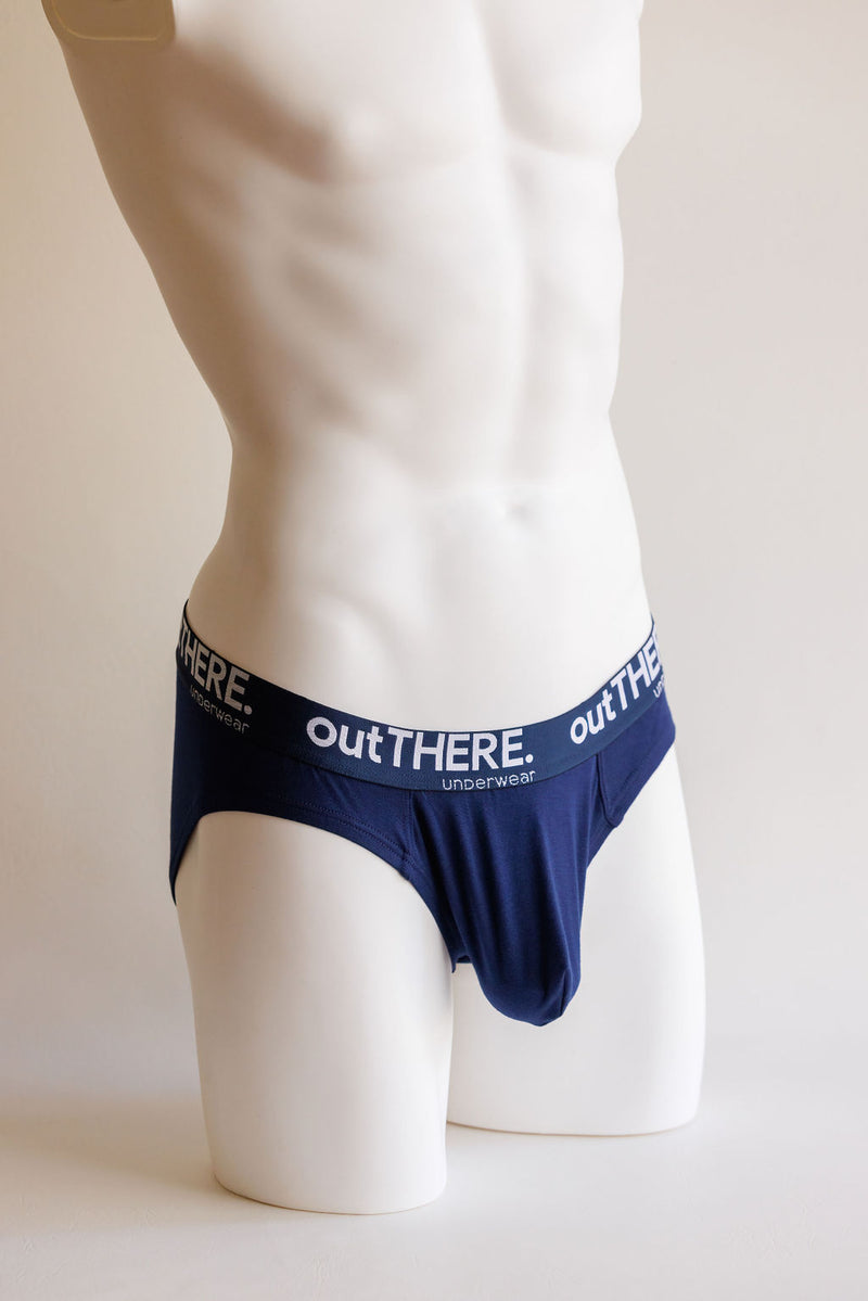 Men's Relaxed Brief - Navy