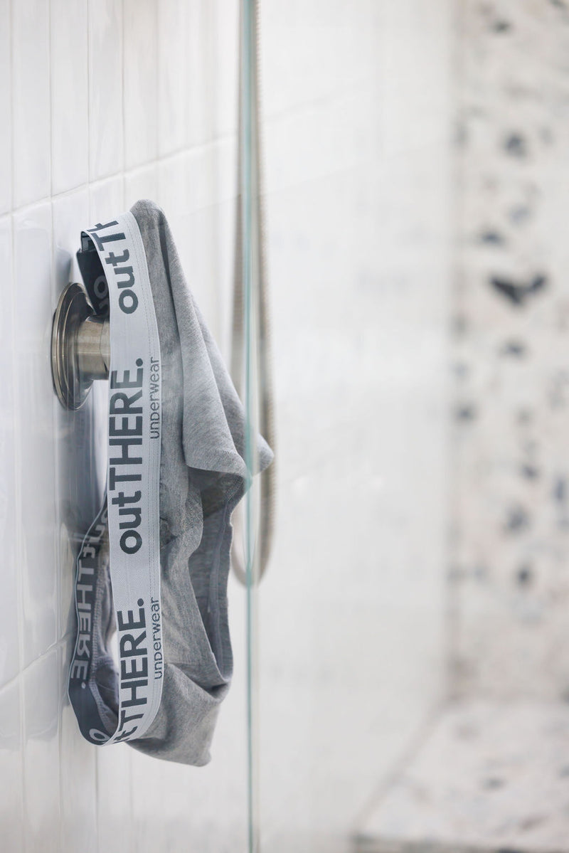 Men's Relaxed Brief - Grey