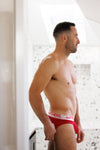 Men's Relaxed Brief - Red