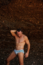 outTHERE Graphic Swim brief - Green