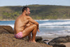 outTHERE Graphic Swim brief - Red