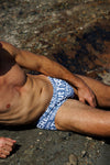 outTHERE Graphic Swim brief - Grey